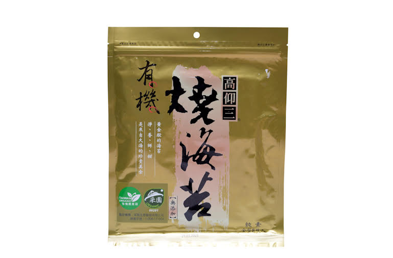 有機燒海苔 全型-8枚入