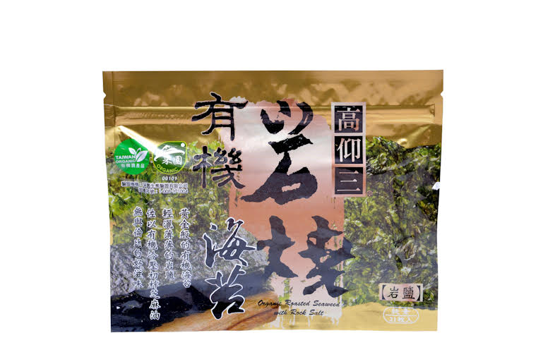 有機岩燒海苔 3切21枚