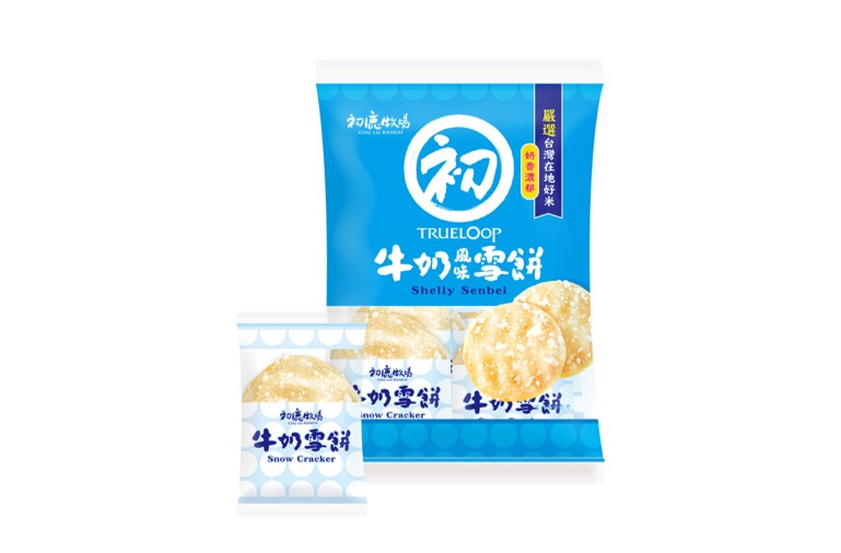 初鹿牛奶風味雪餅